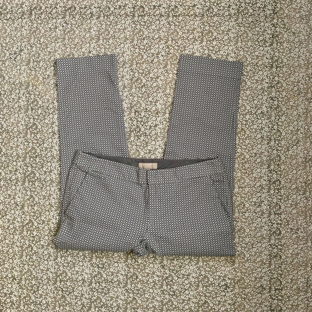 Banana Republic Hampton Fit Geometric Patterned Pants